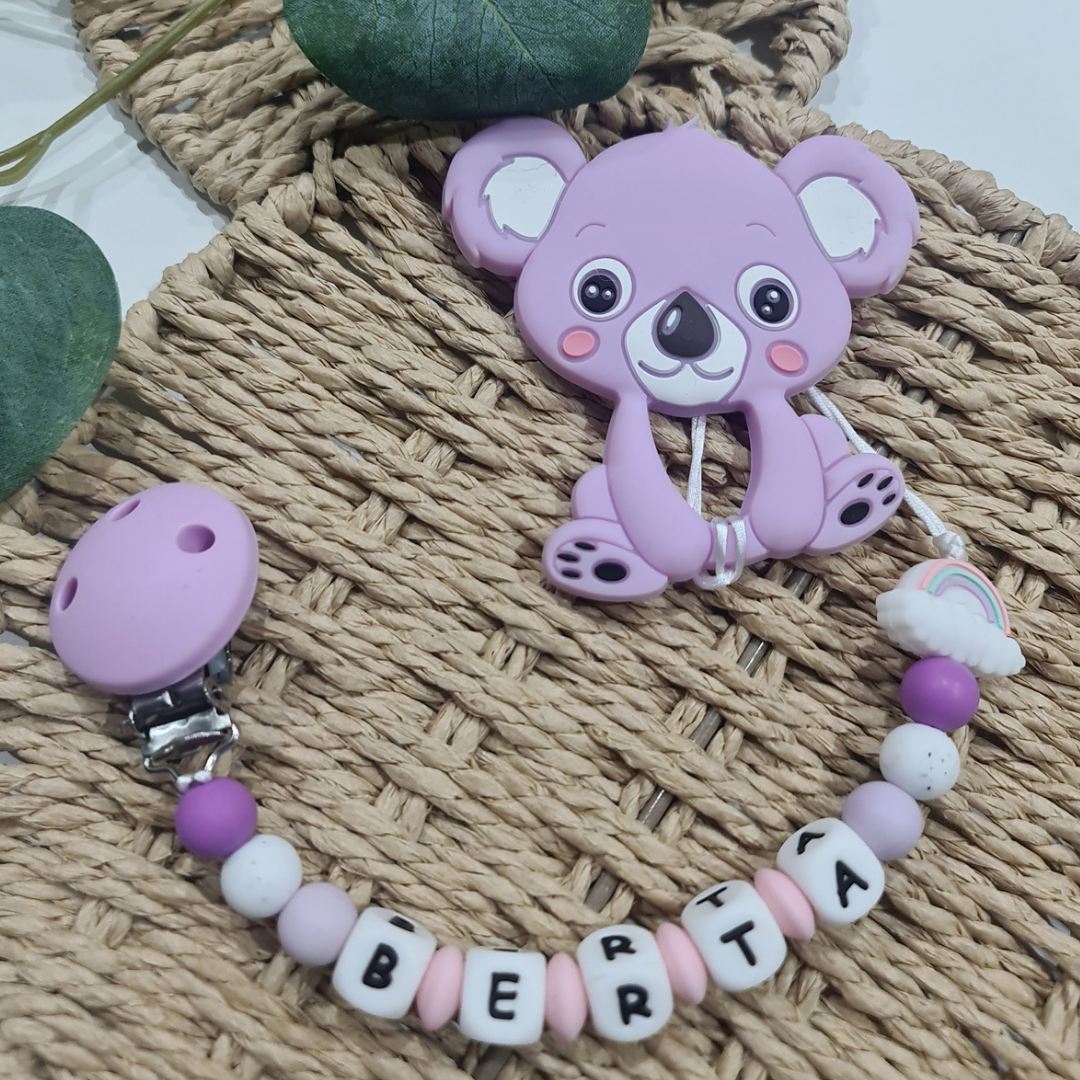 Pack chupetero mas mordedor colección two