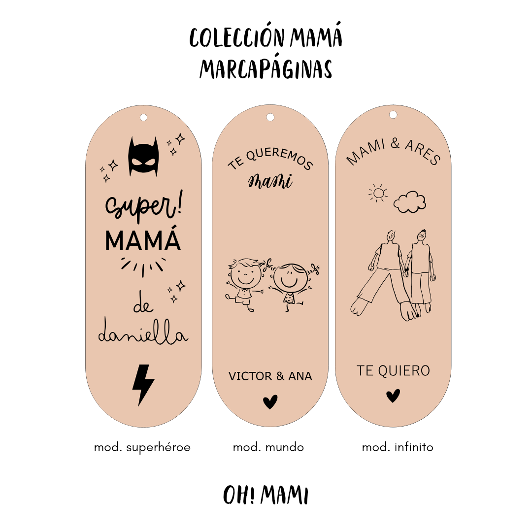 Marcapáginas Mamá