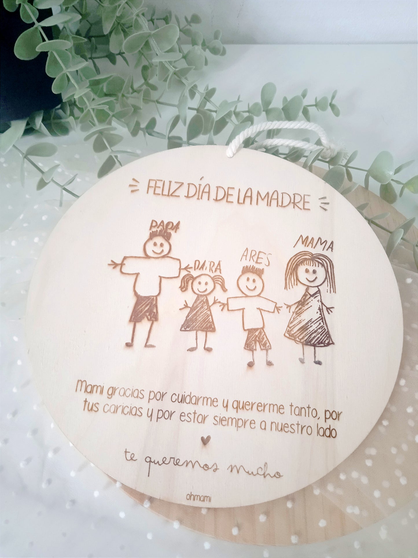 Placa Mamá Dibujo