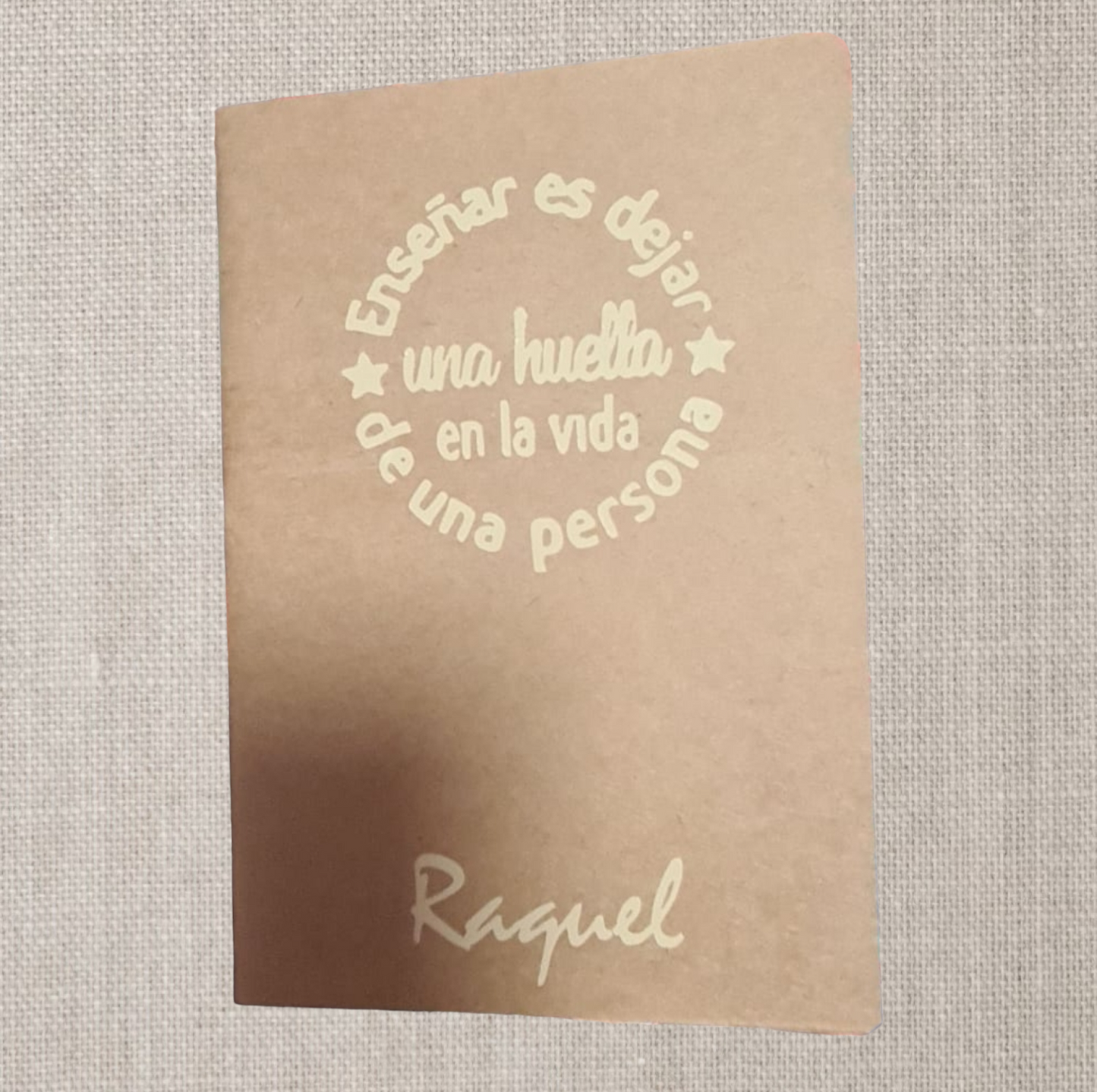 Libreta kraff personalizada