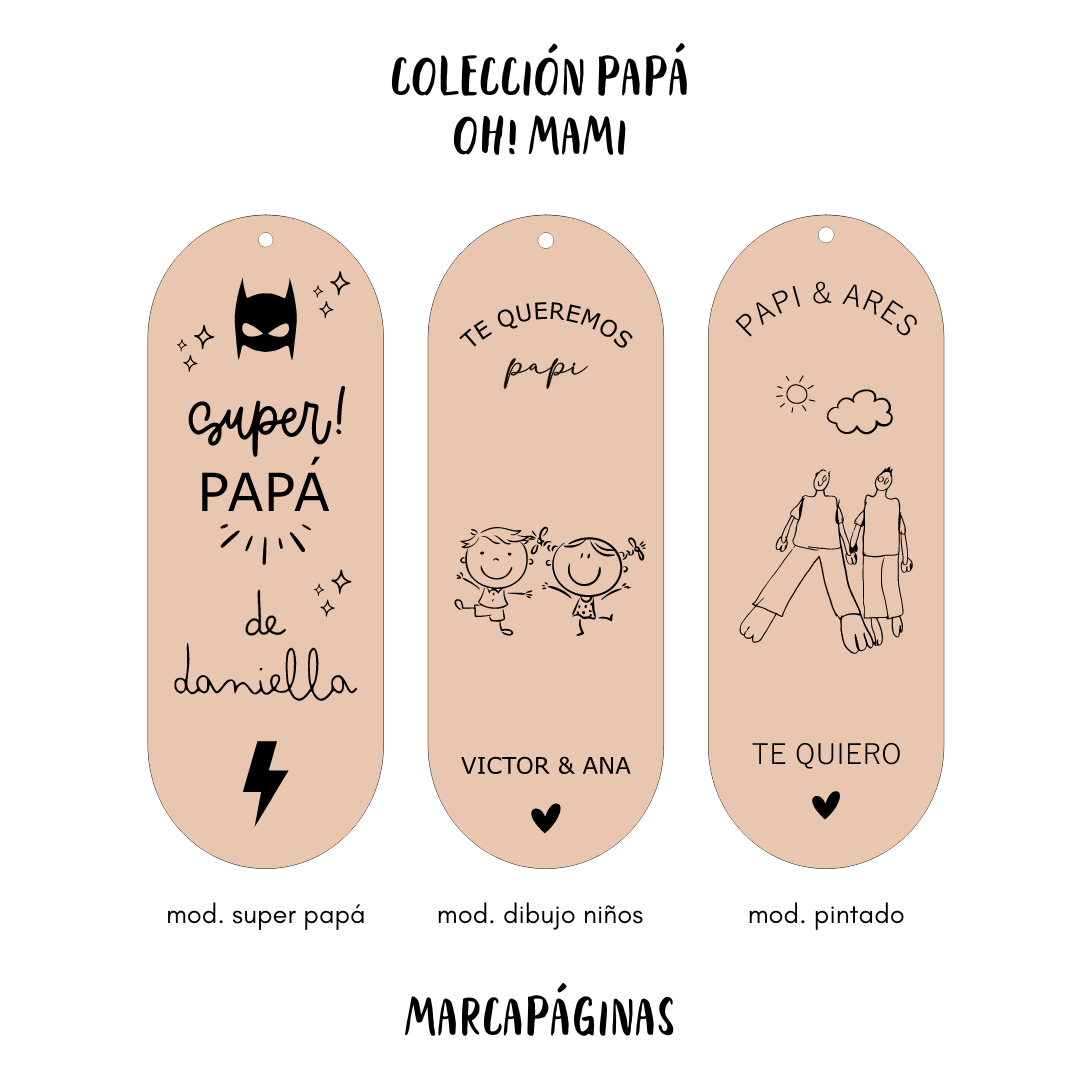 Marcapaginas Papá
