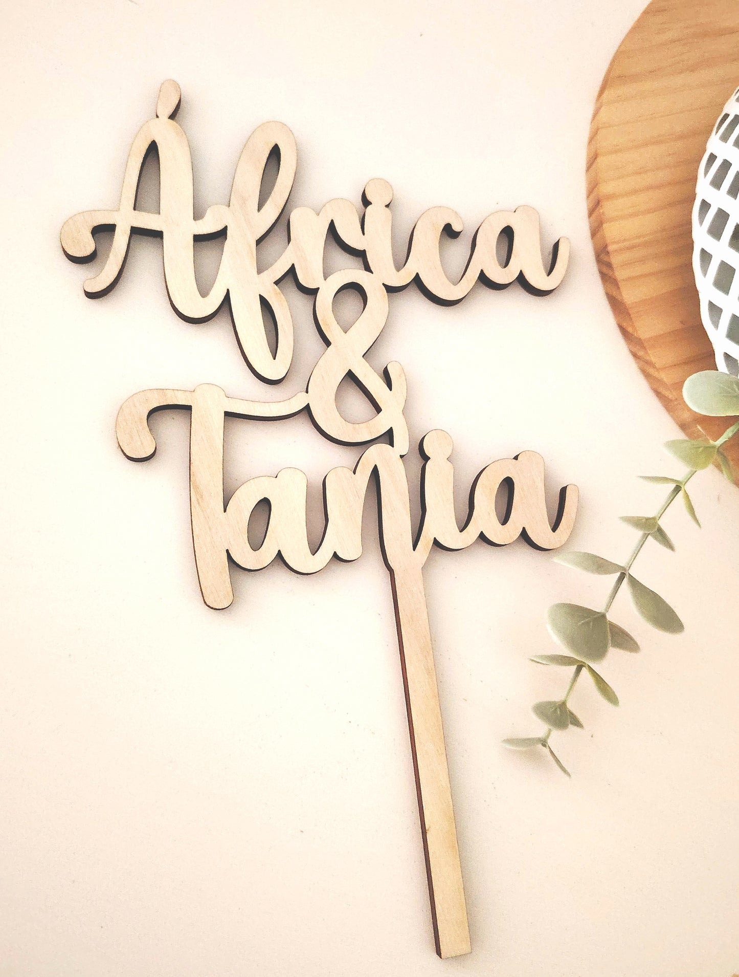 Topper para bodas
