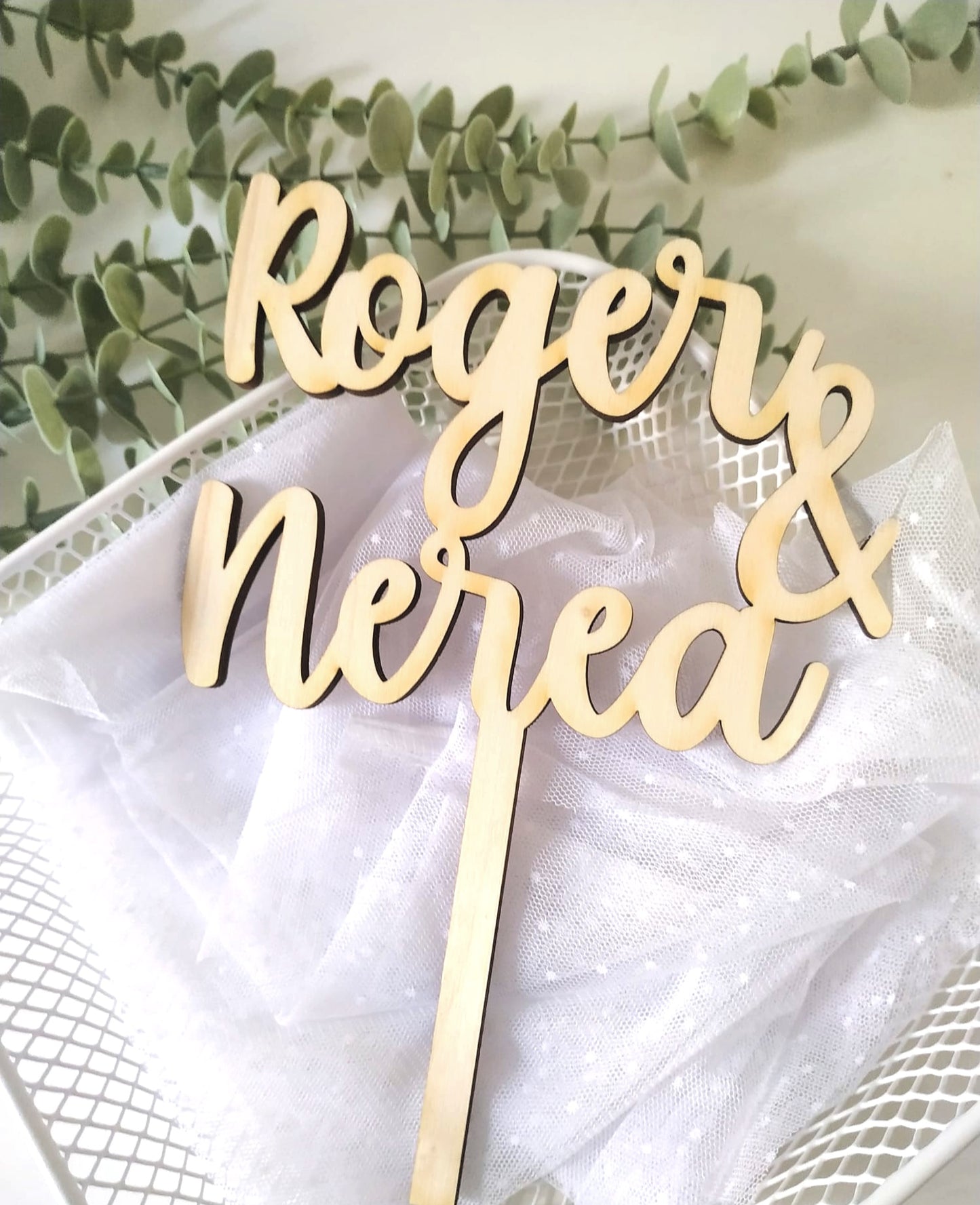 Topper para bodas