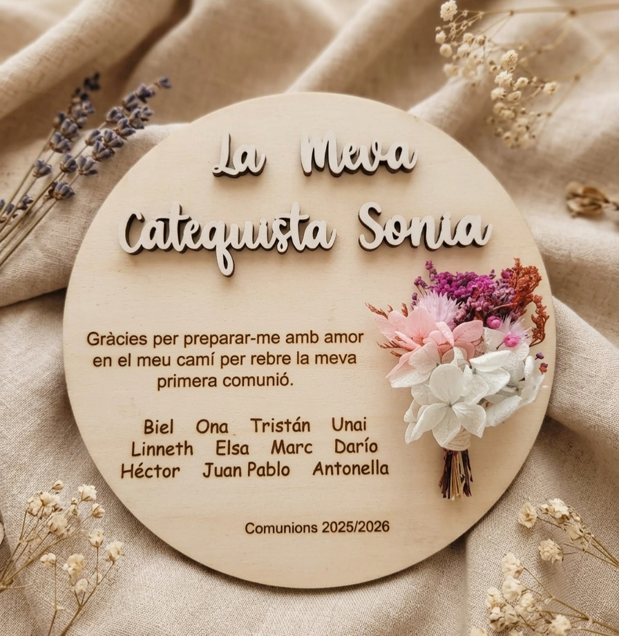 Placa catequista