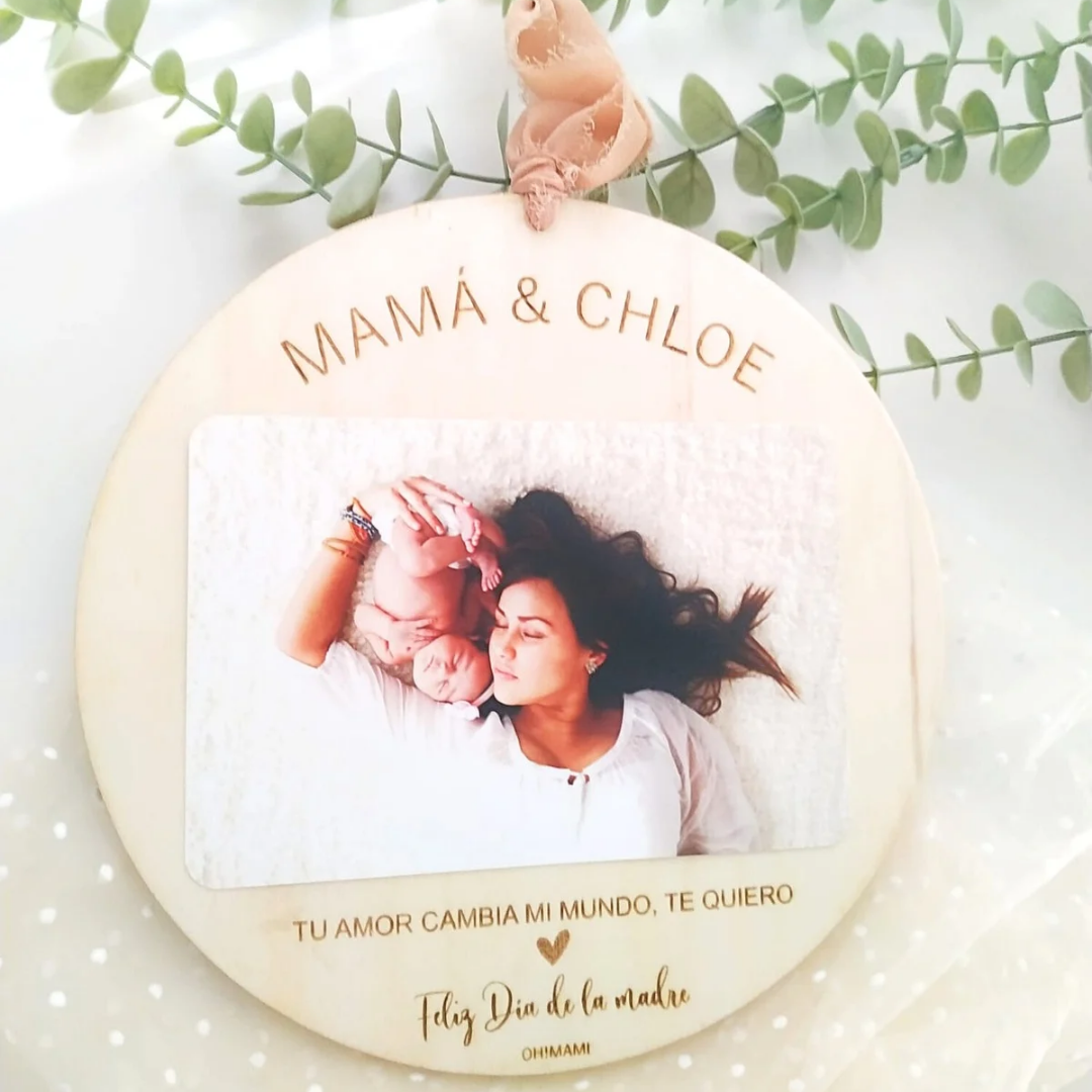 Placa Mamá con foto