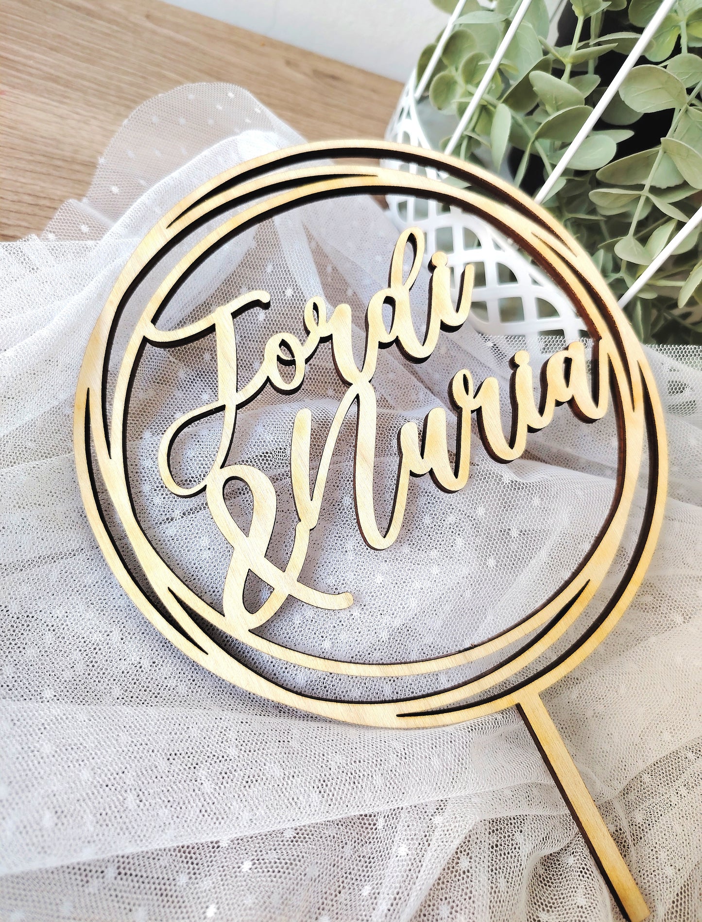 Topper para bodas