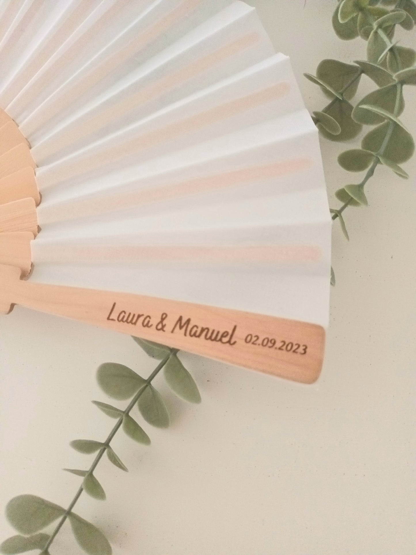 Abanico para eventos
