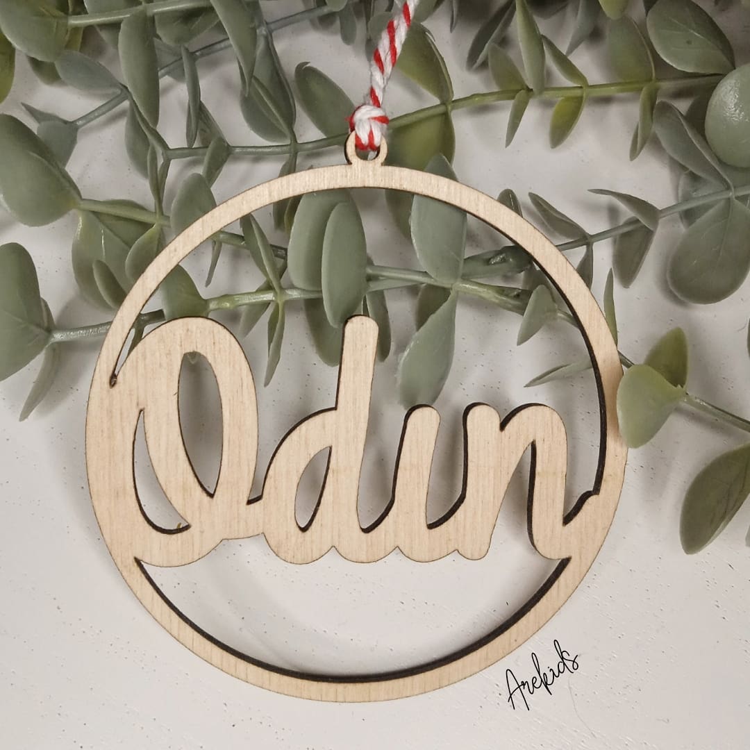 Bola de Navidad con nombre