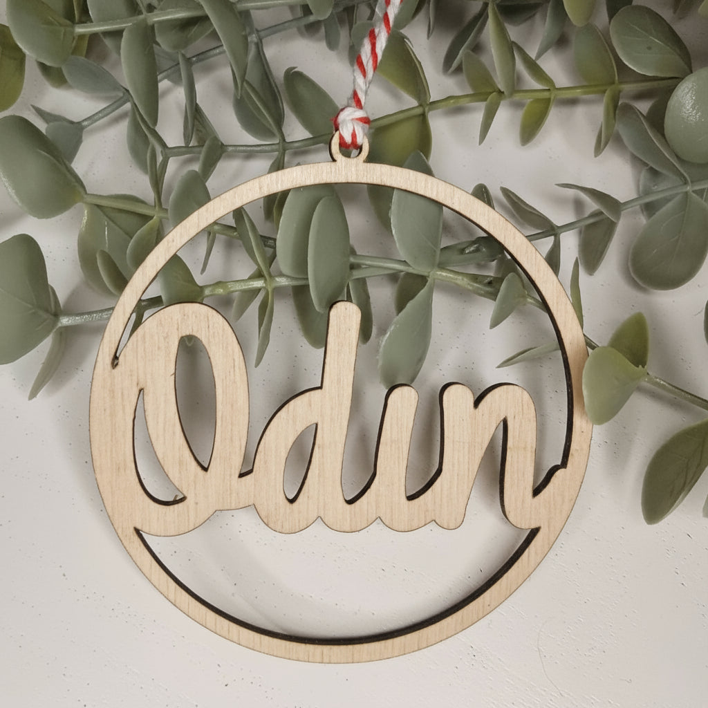 Bola de Navidad con nombre