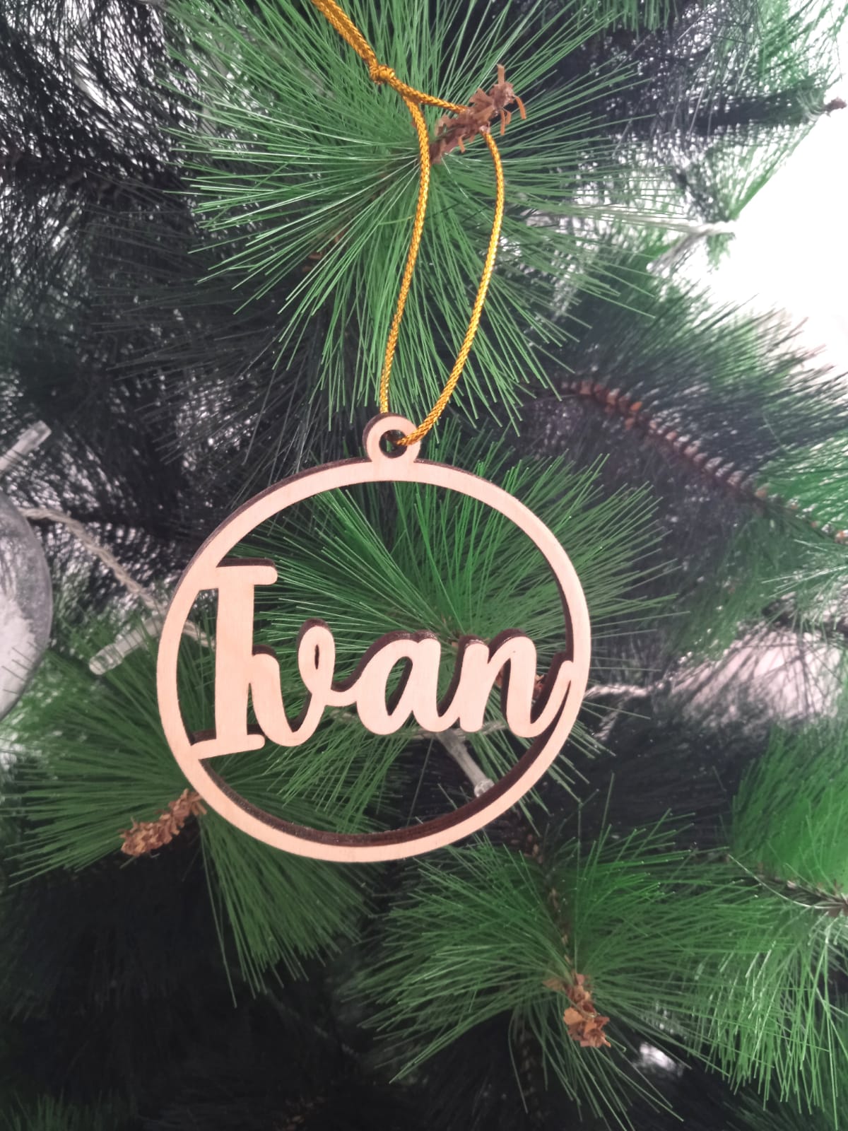 Bola de Navidad con nombre