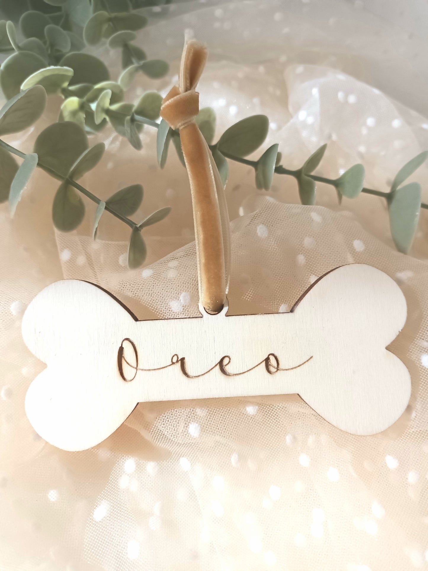 Bola de Navidad Hueso