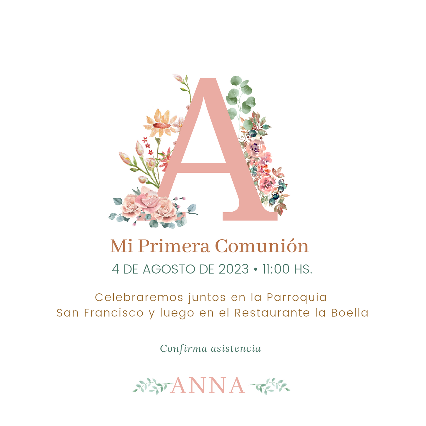Invitación comunión