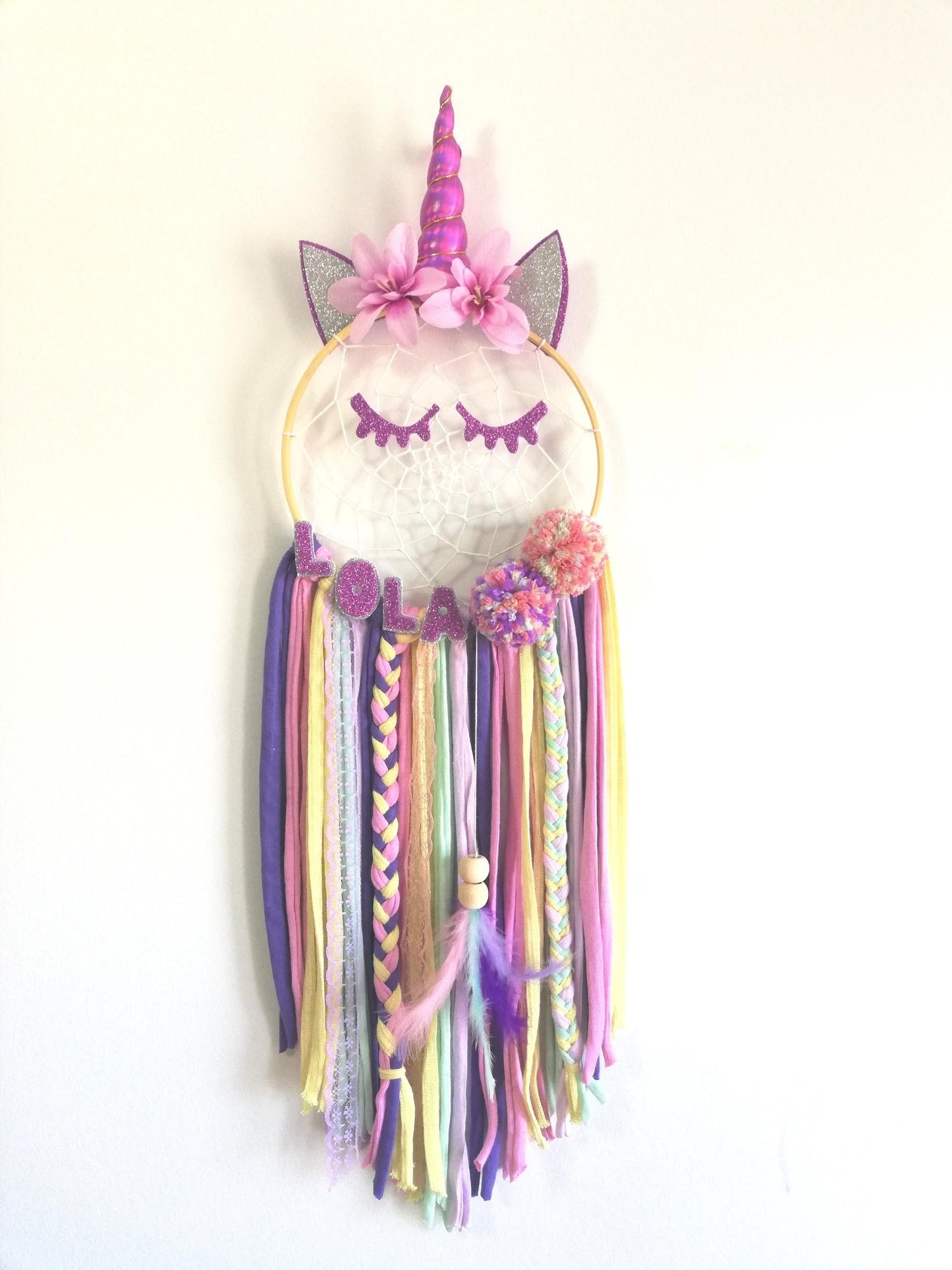 Atrapasueños unicornio y león