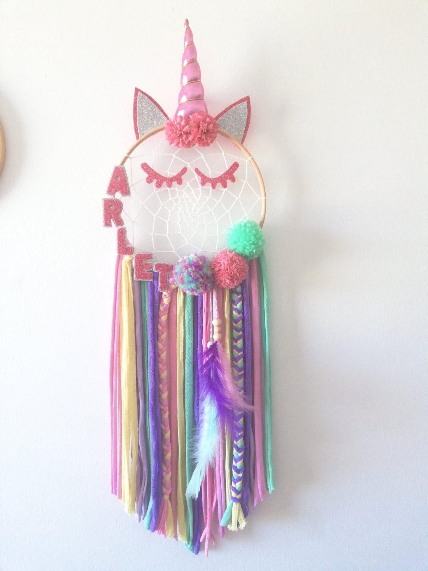 Atrapasueños unicornio y león
