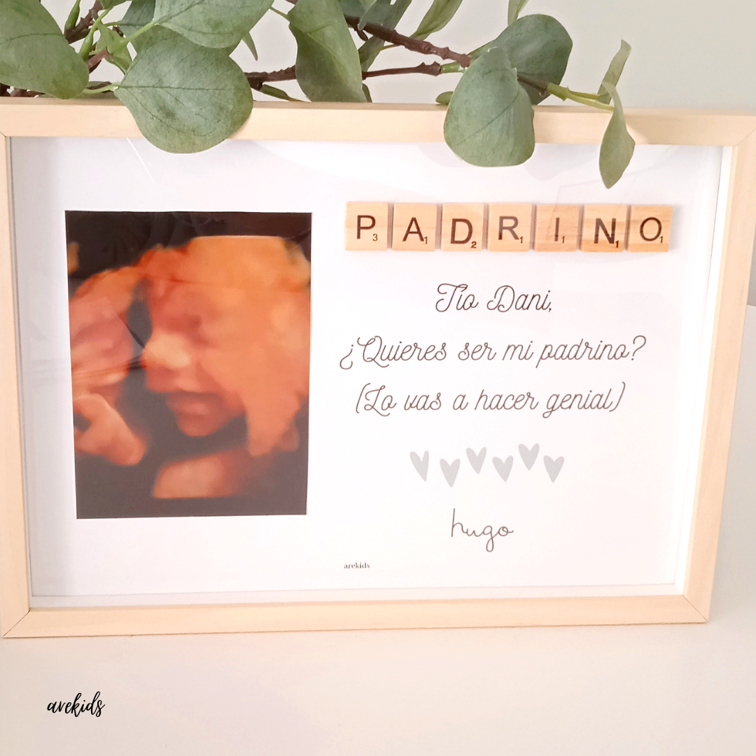 Cuadro scrabble padrinos