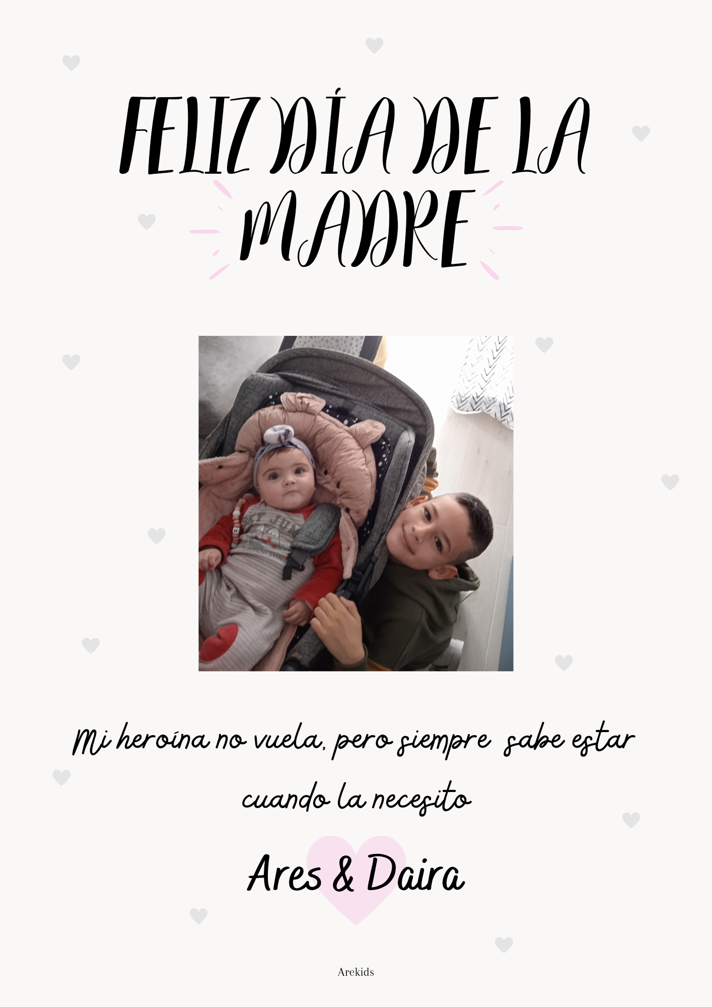 Lamina diseño ( día del padre, día de la madre )