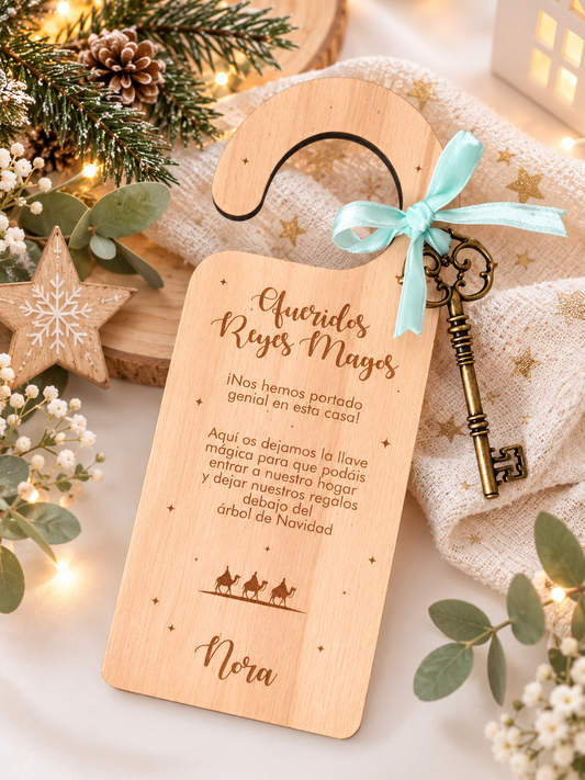 Percha llave mágica Reyes Magos
