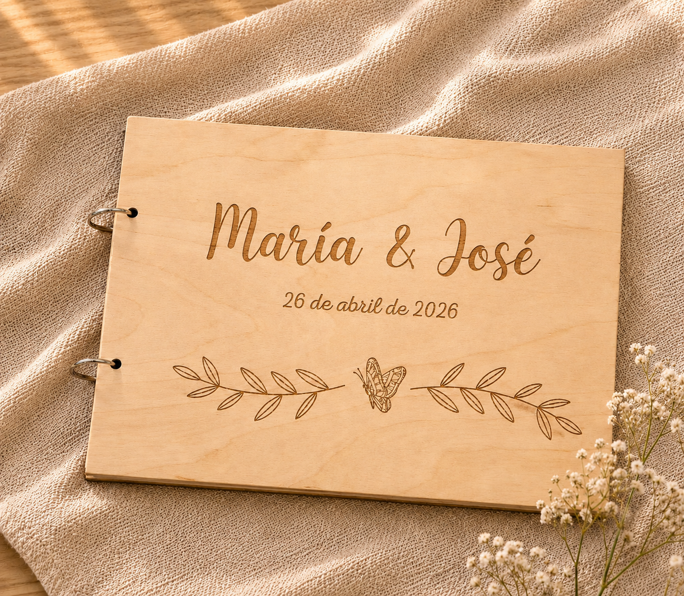 Libro de firmas invitados