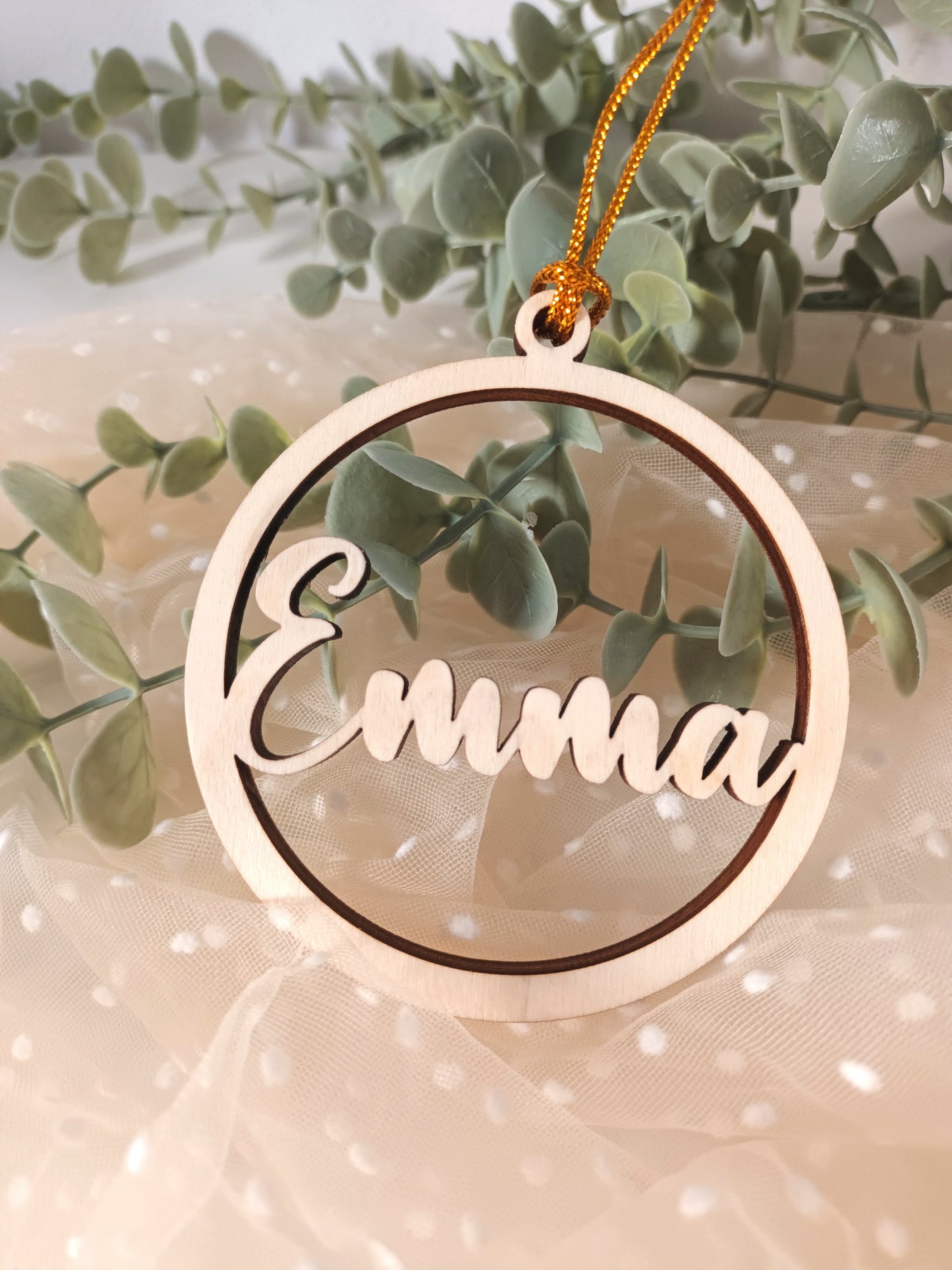 Bola de Navidad con nombre