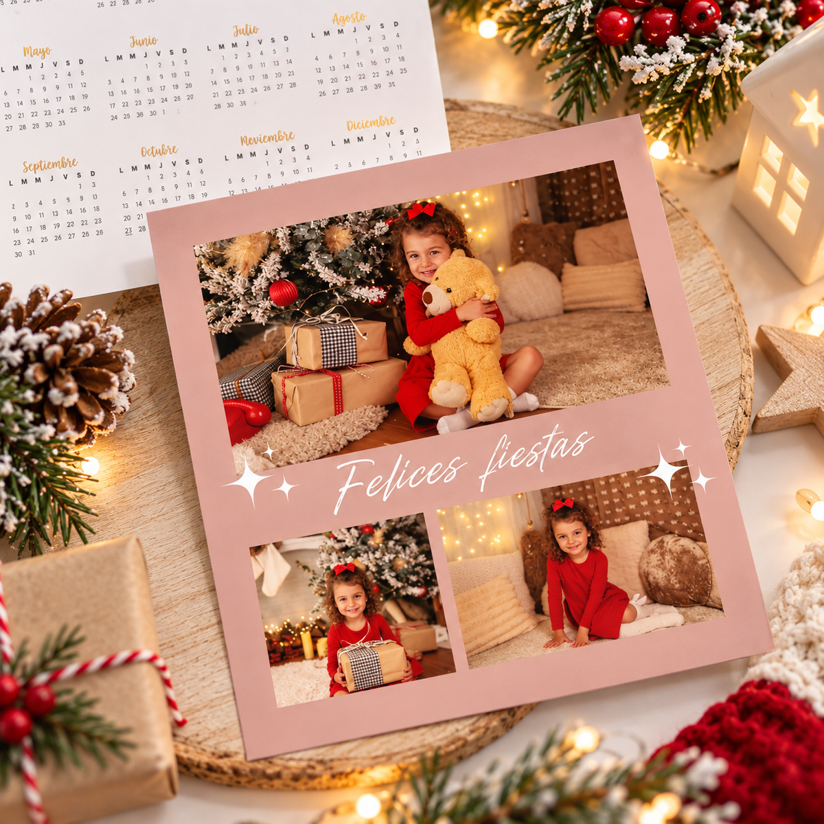 Recordatorio Navideño cuadrado