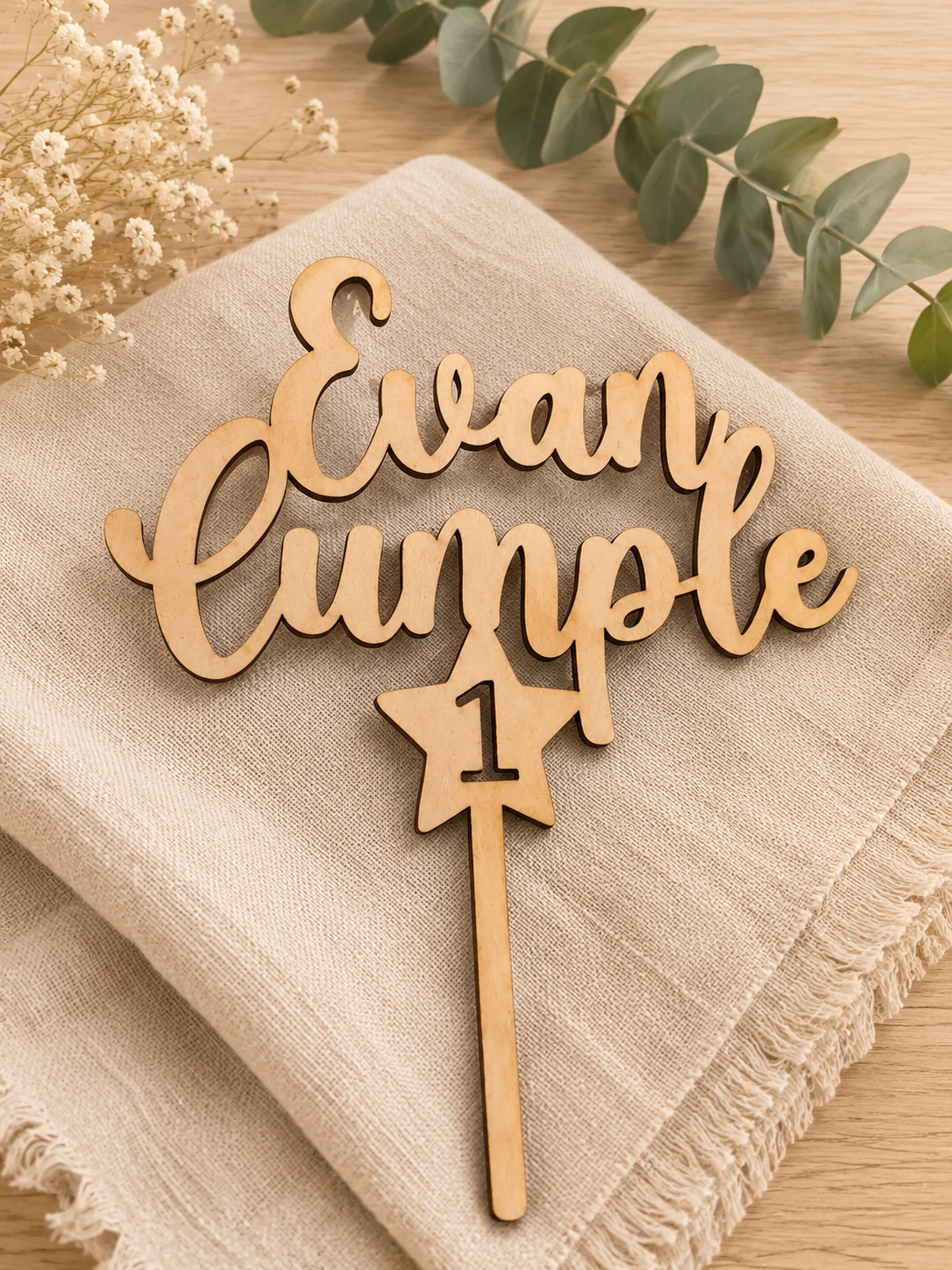 Topper cumpleaños