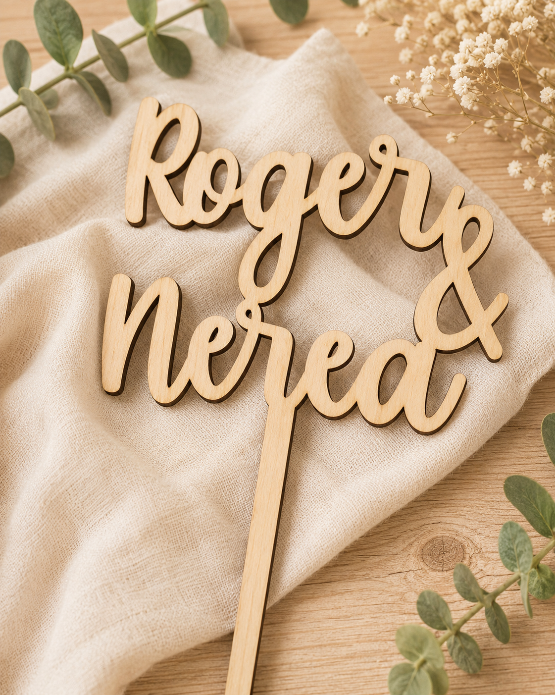 Topper para bodas