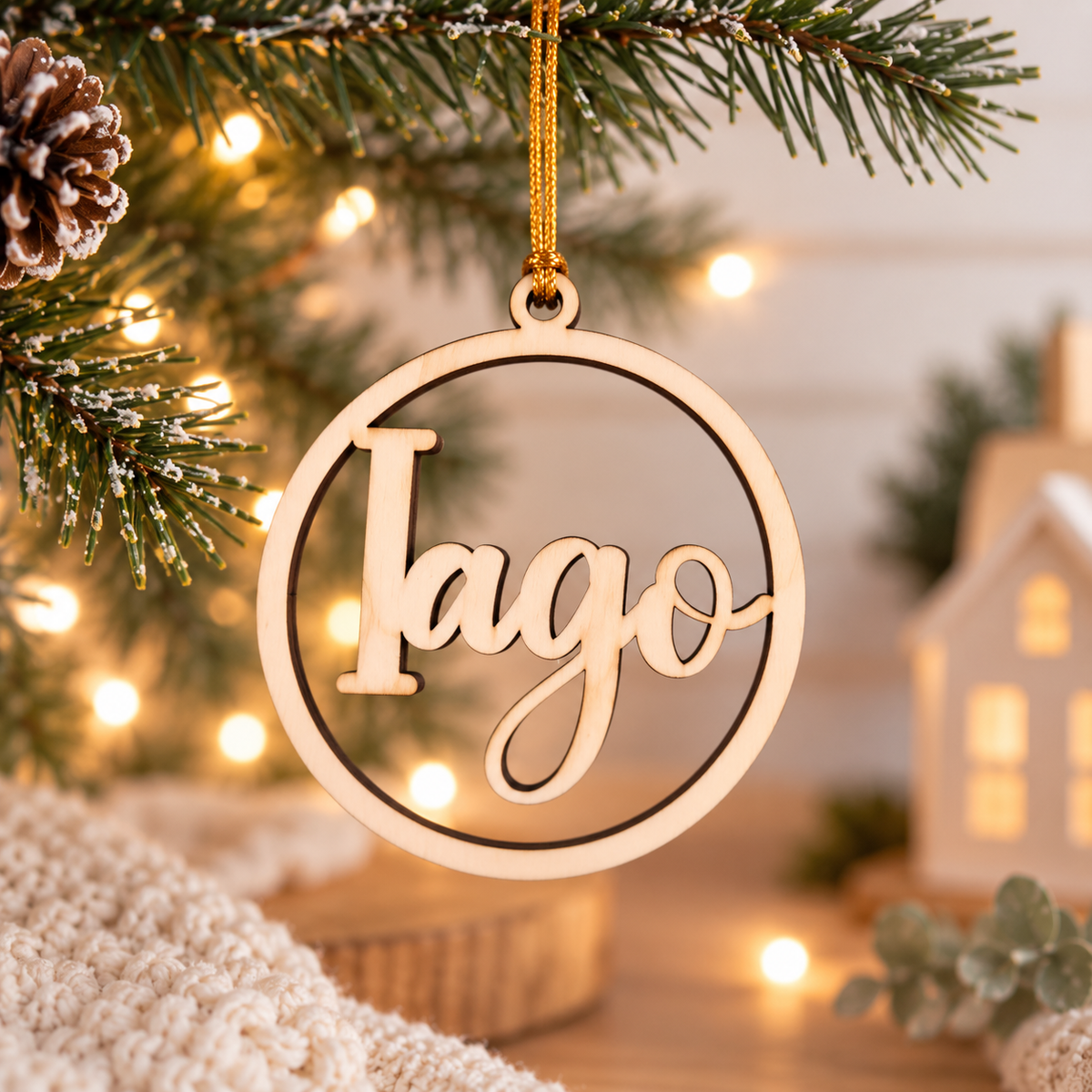 Bola de Navidad con nombre