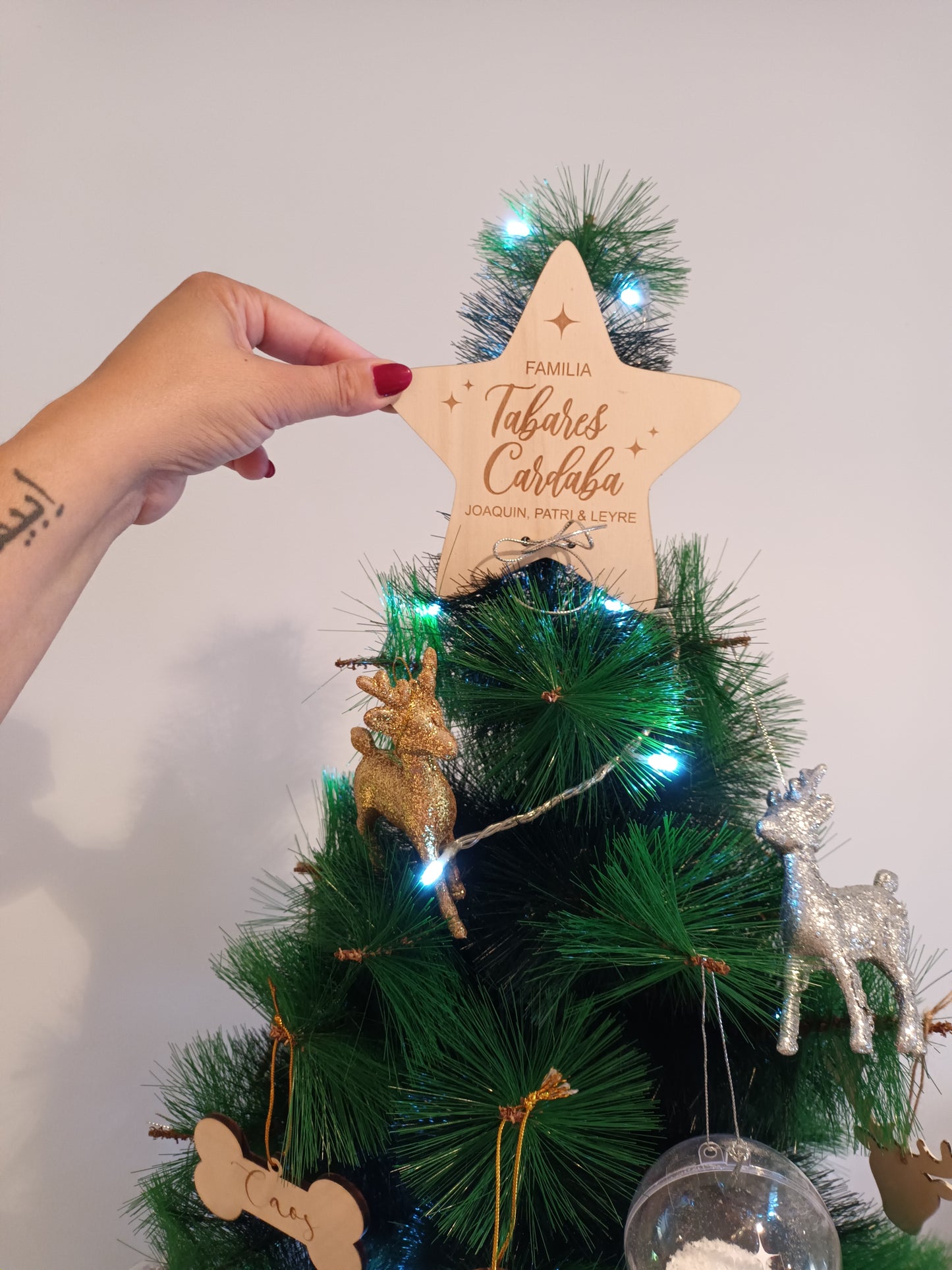 Estrella para el árbol de Navidad