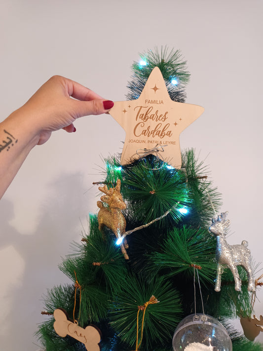 Estrella para el árbol de Navidad