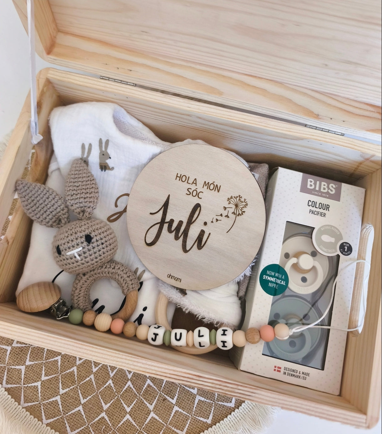 Caja de nacimiento love