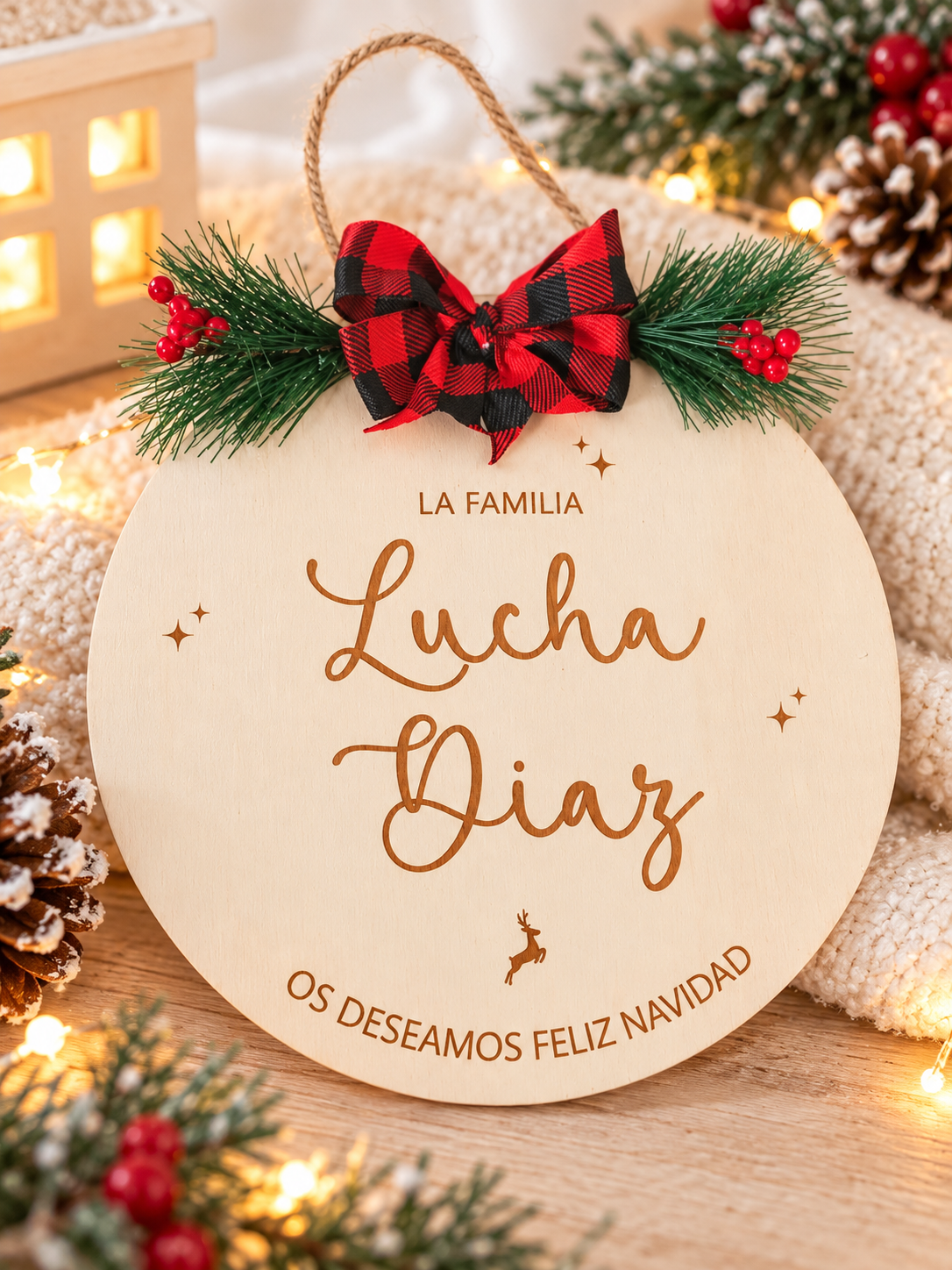 Placa para puerta