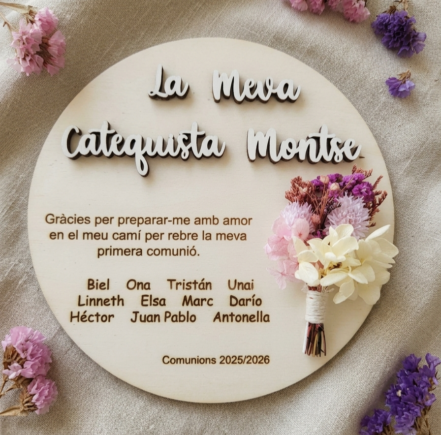 Placa catequista