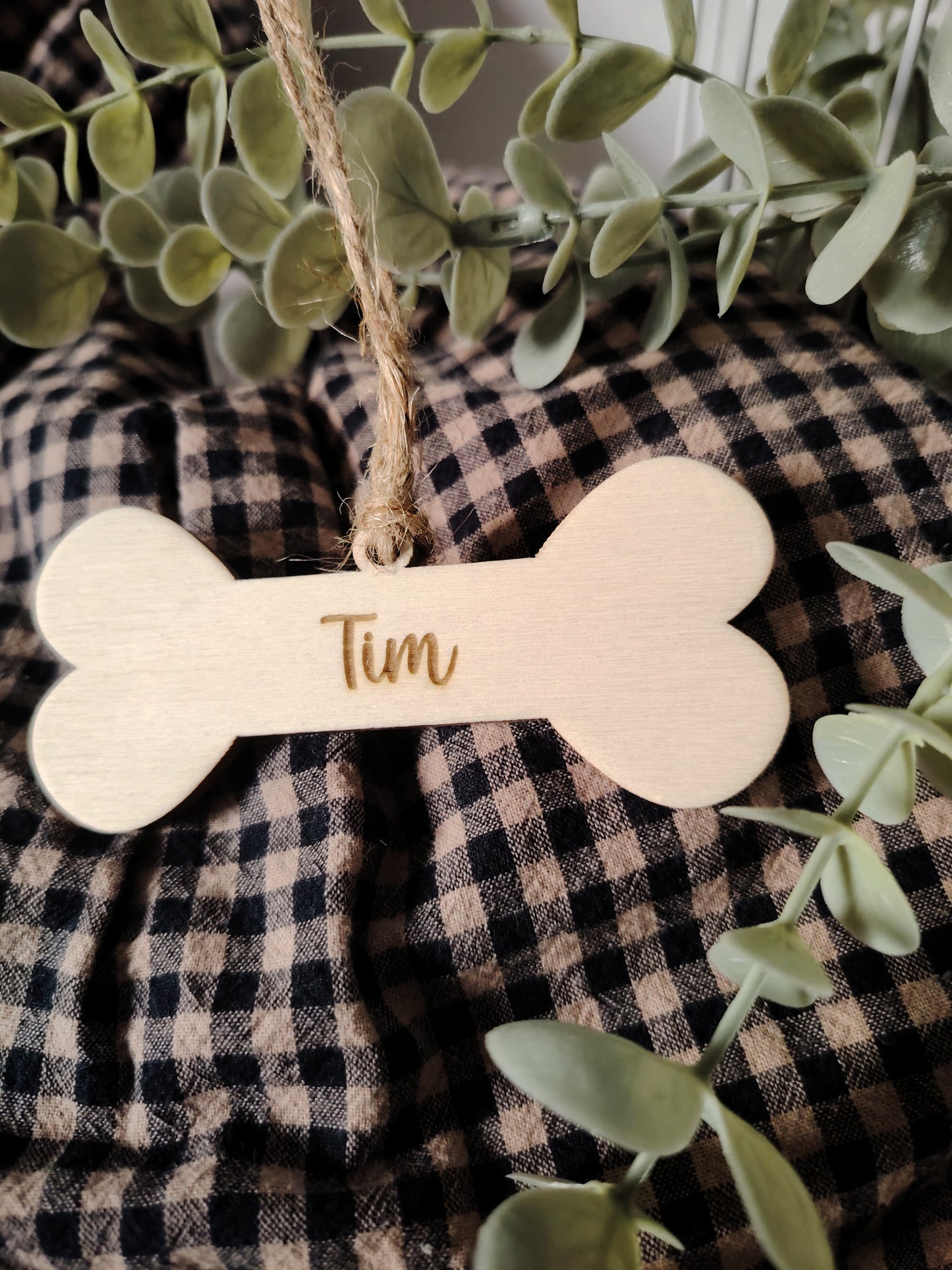 Bola de Navidad Hueso