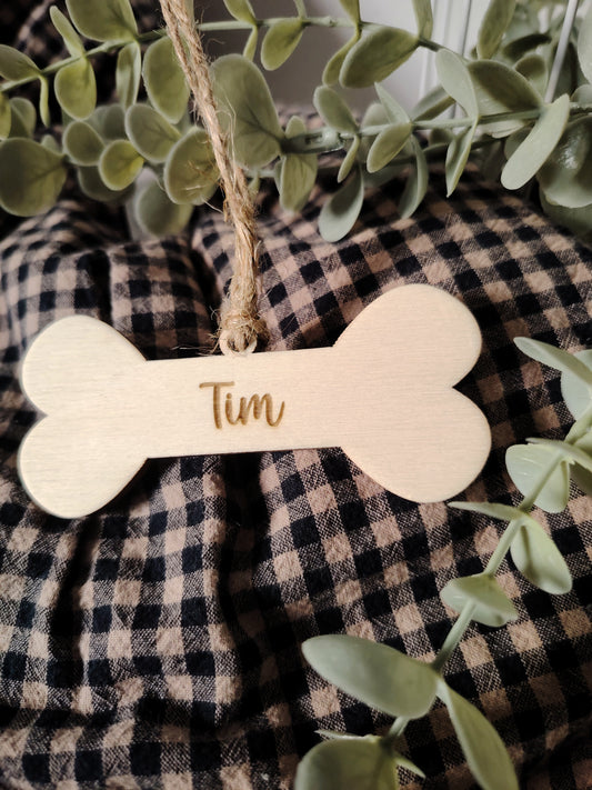 Bola de Navidad Hueso