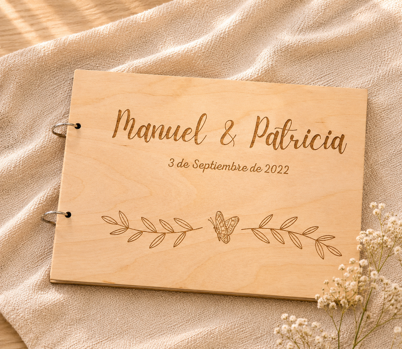 Libro de firmas invitados