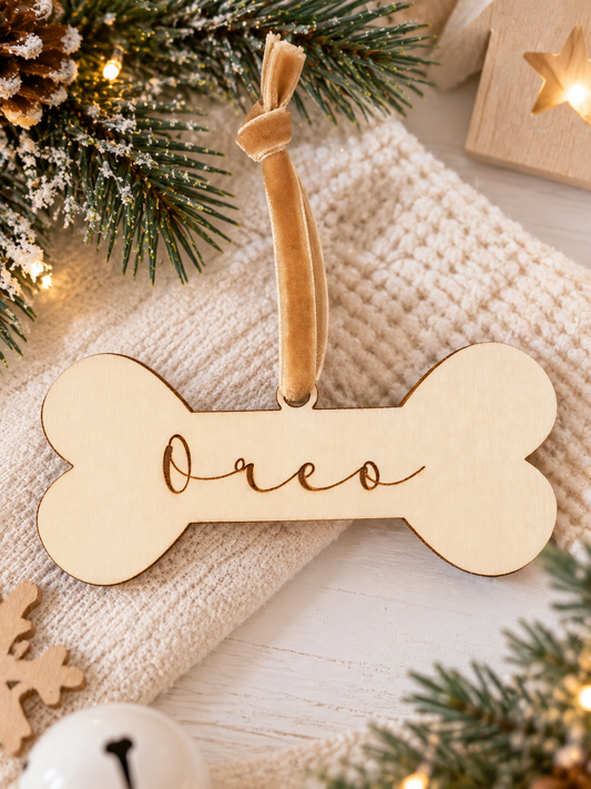 Bola de Navidad Hueso