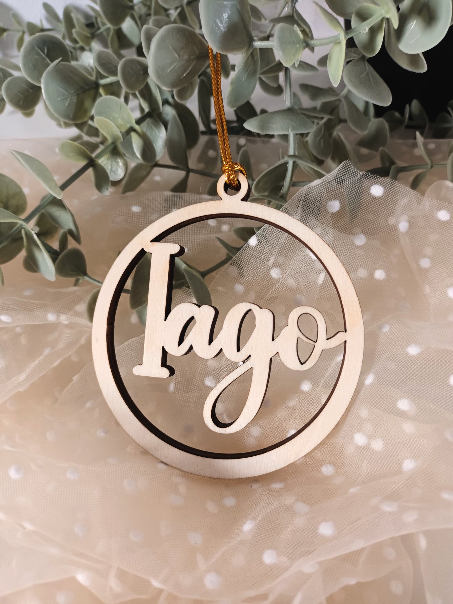 Bola de Navidad con nombre