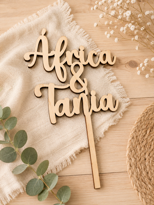 Topper para bodas