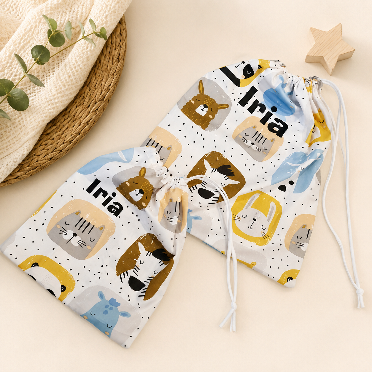 Pack bolsita merienda + bolsita ropa