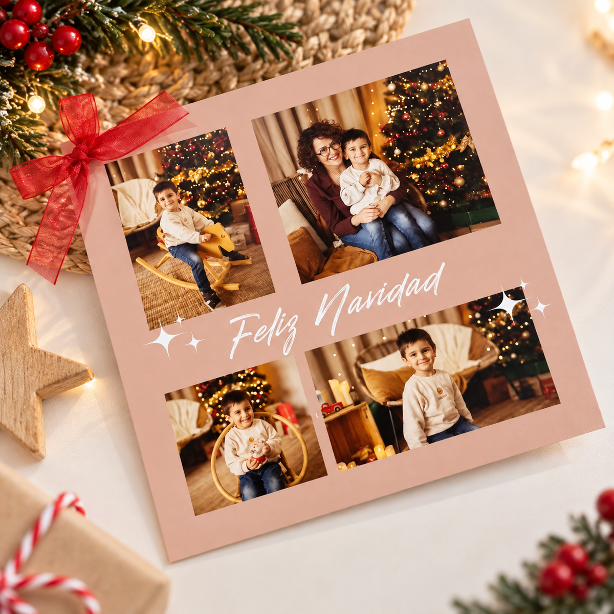 Recordatorio Navideño cuadrado