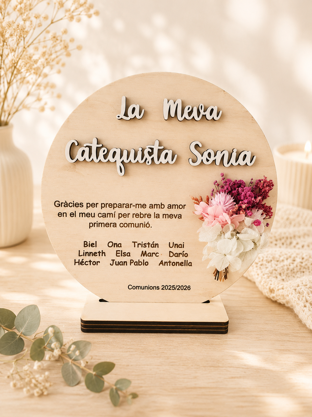 Placa catequista