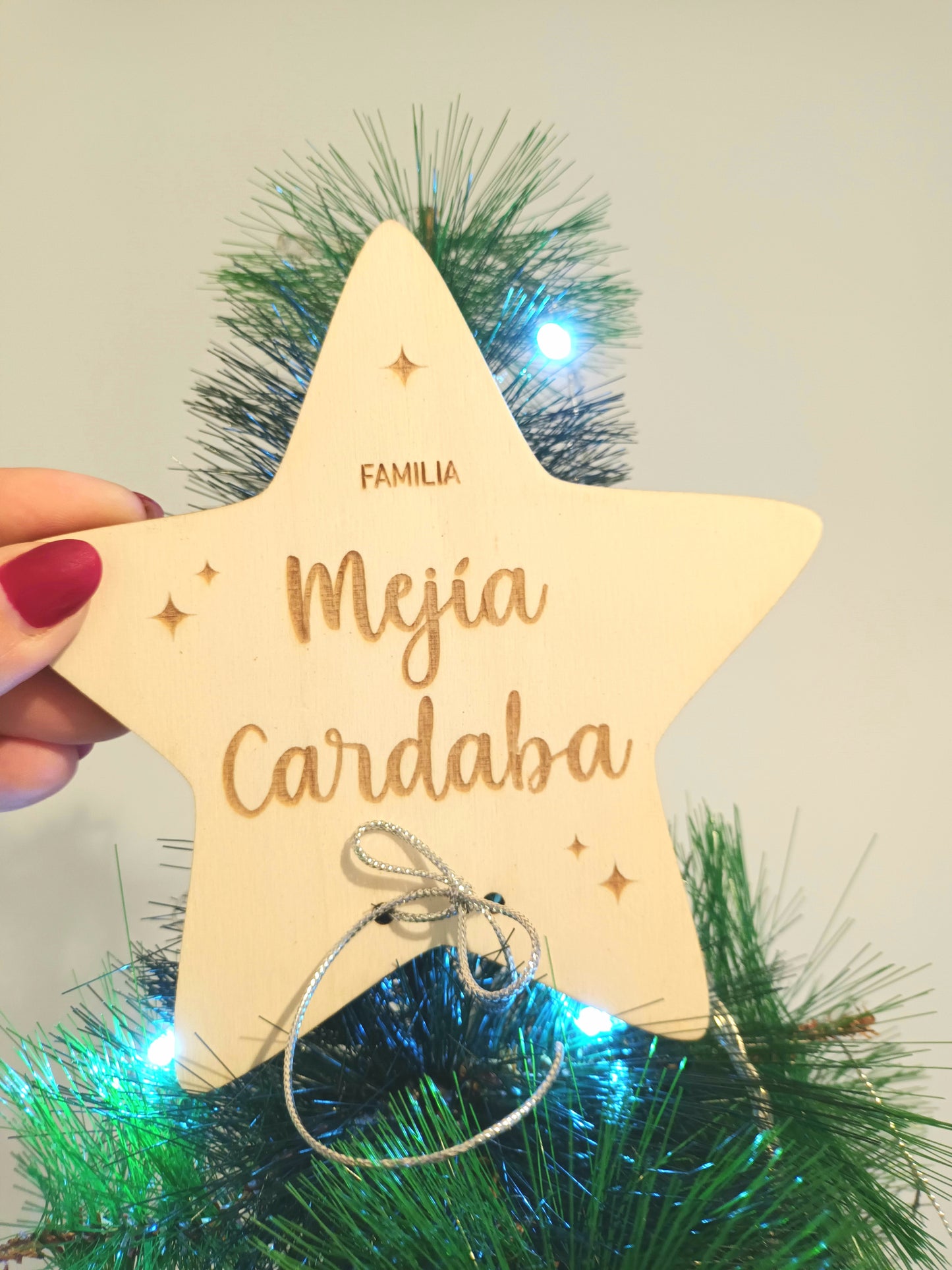 Estrella para el árbol de Navidad