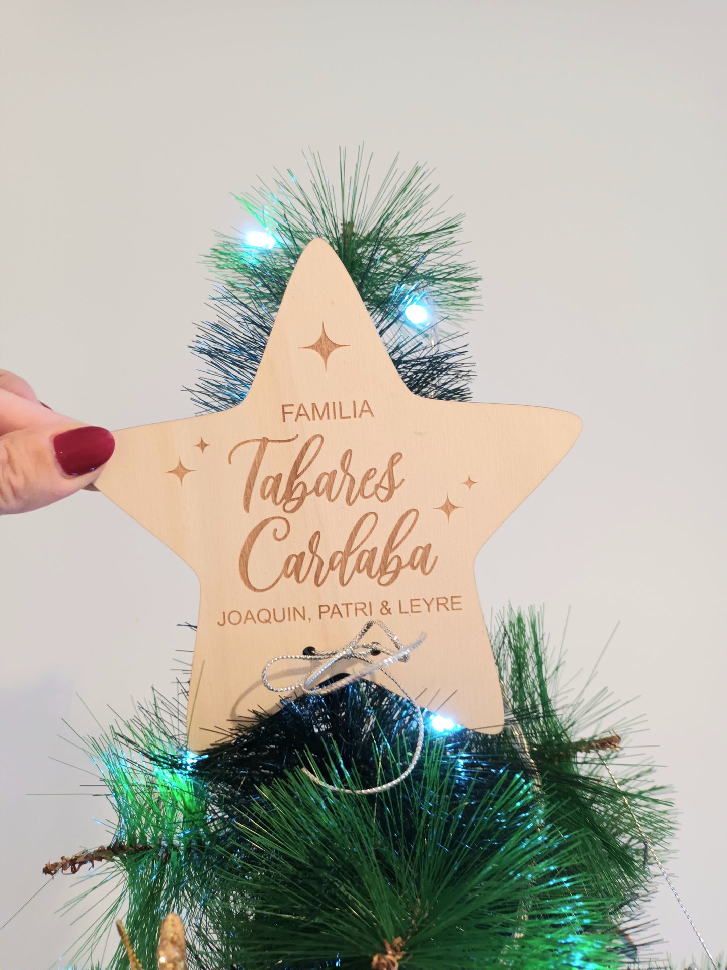Estrella para el árbol de Navidad