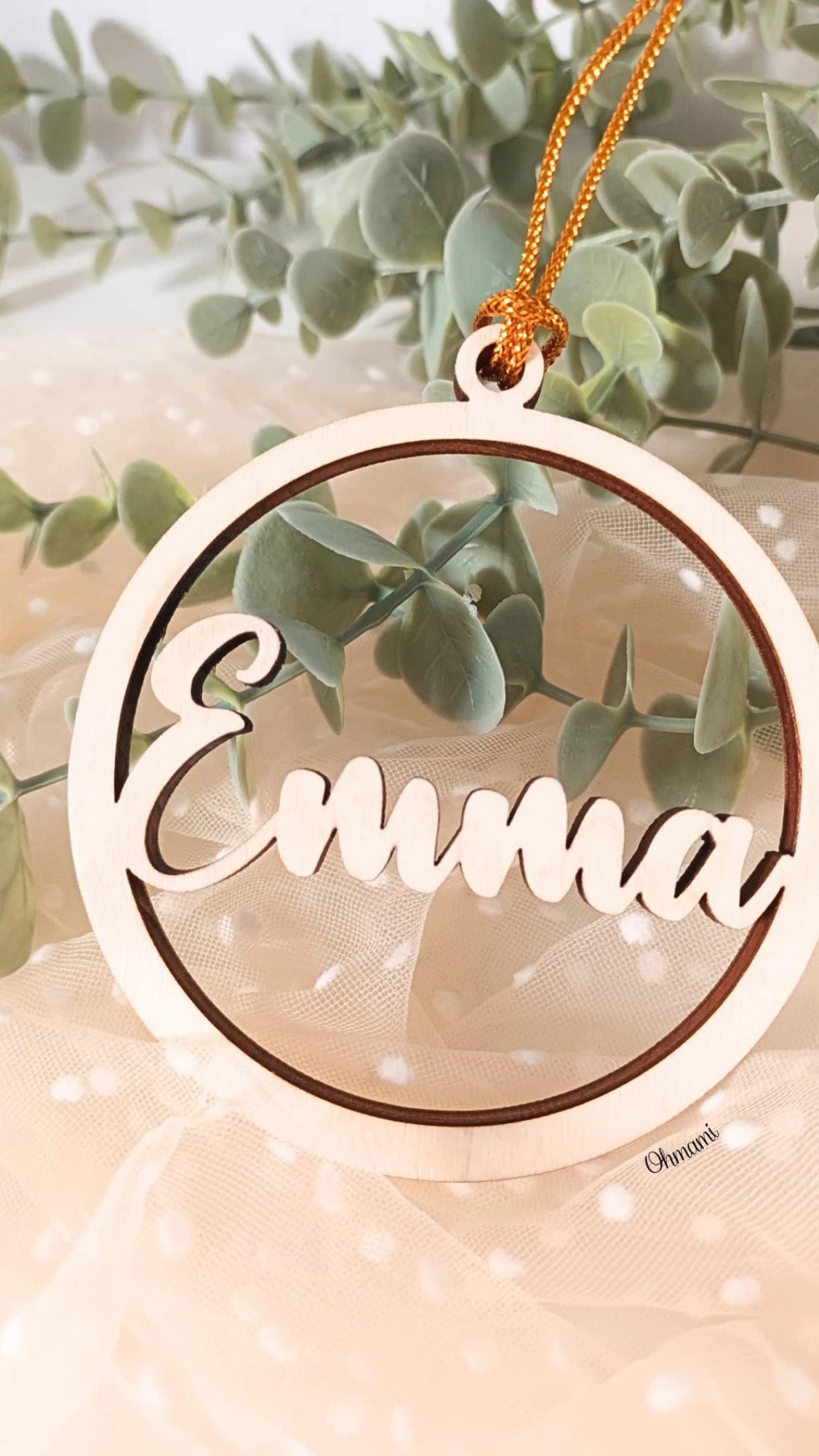 Bola de Navidad con nombre