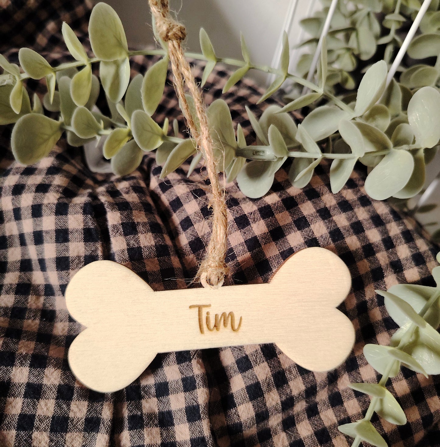 Bola de Navidad Hueso