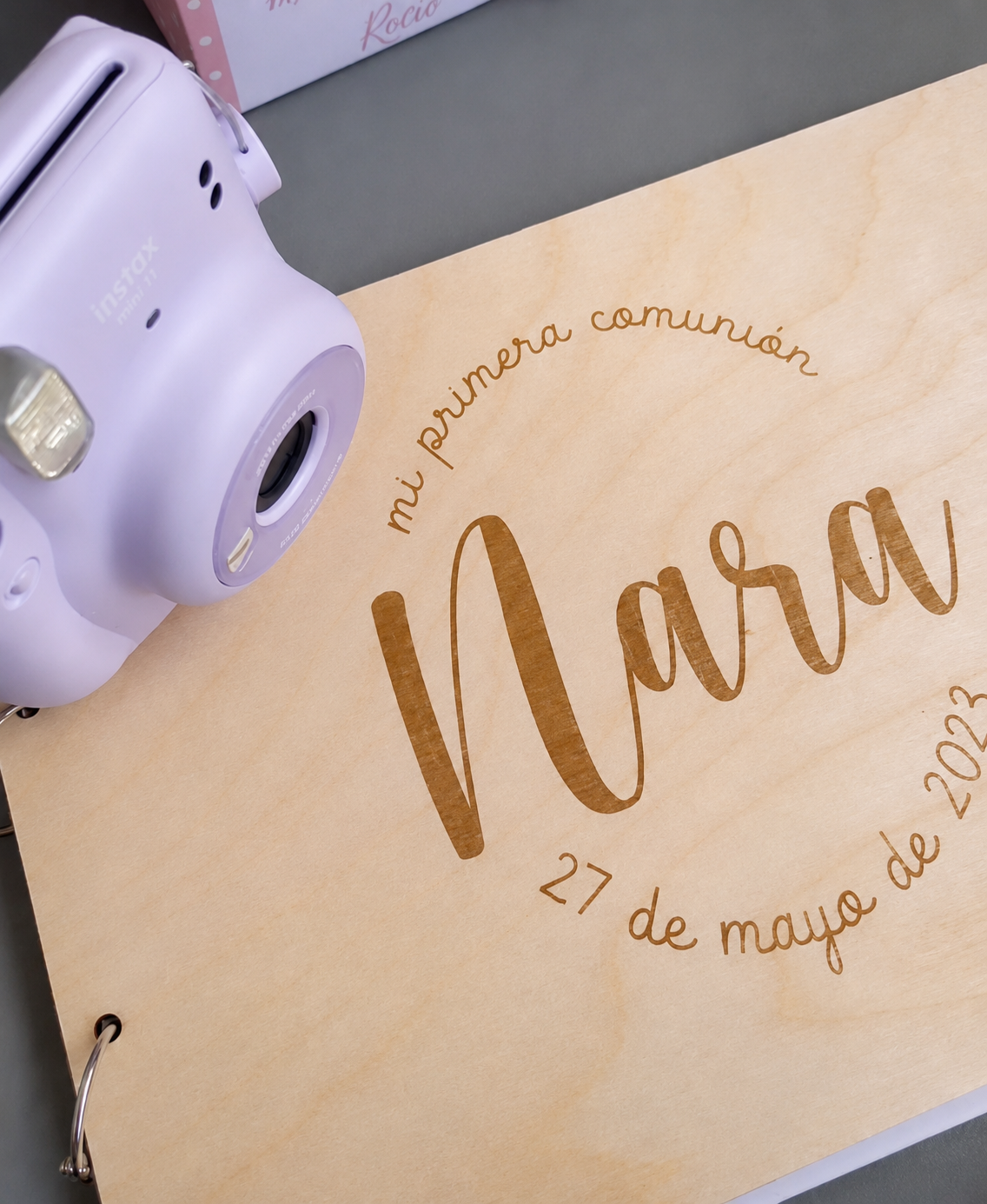 Libro de firmas de comunión