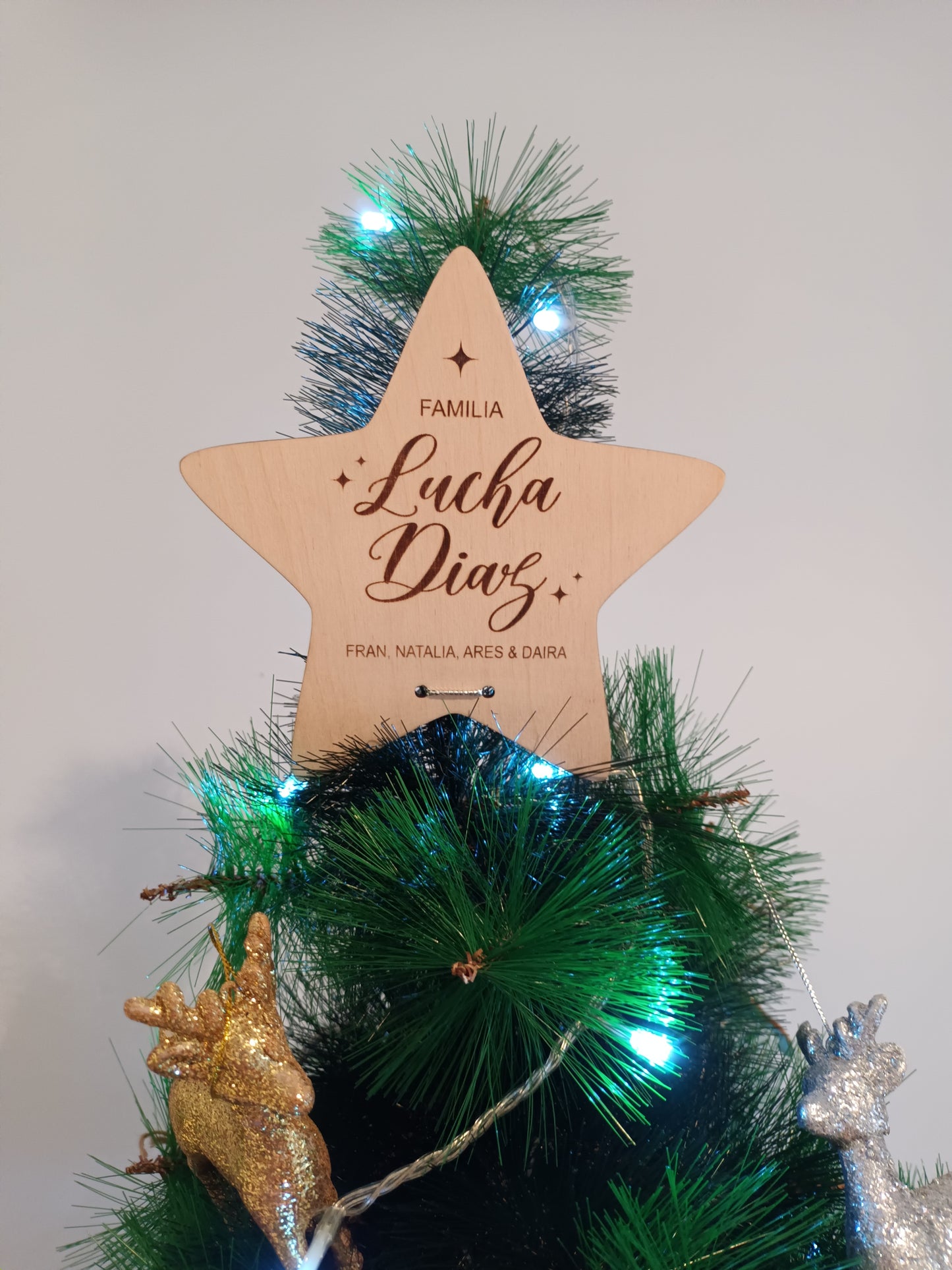 Estrella para el árbol de Navidad